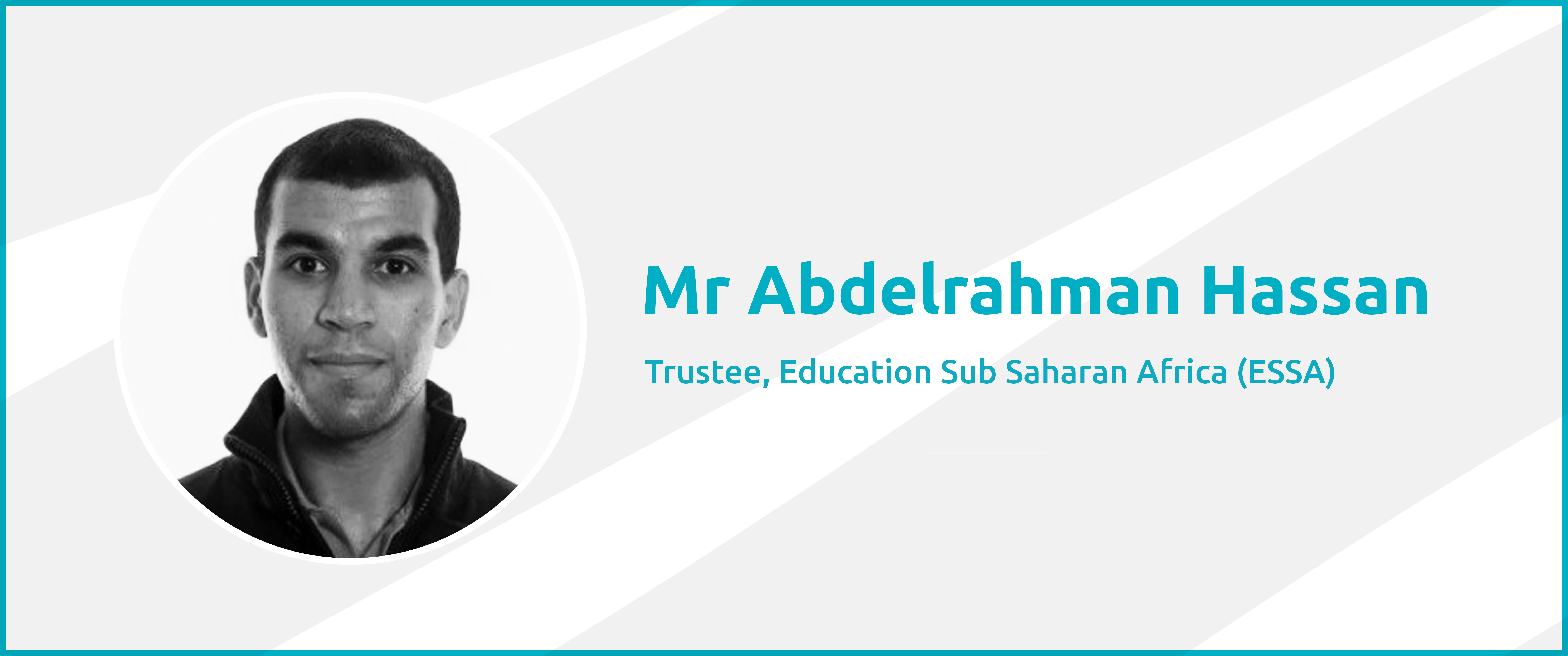 ESSA Welcomes Abdelrahman Hassan to its Board of Trustees 
