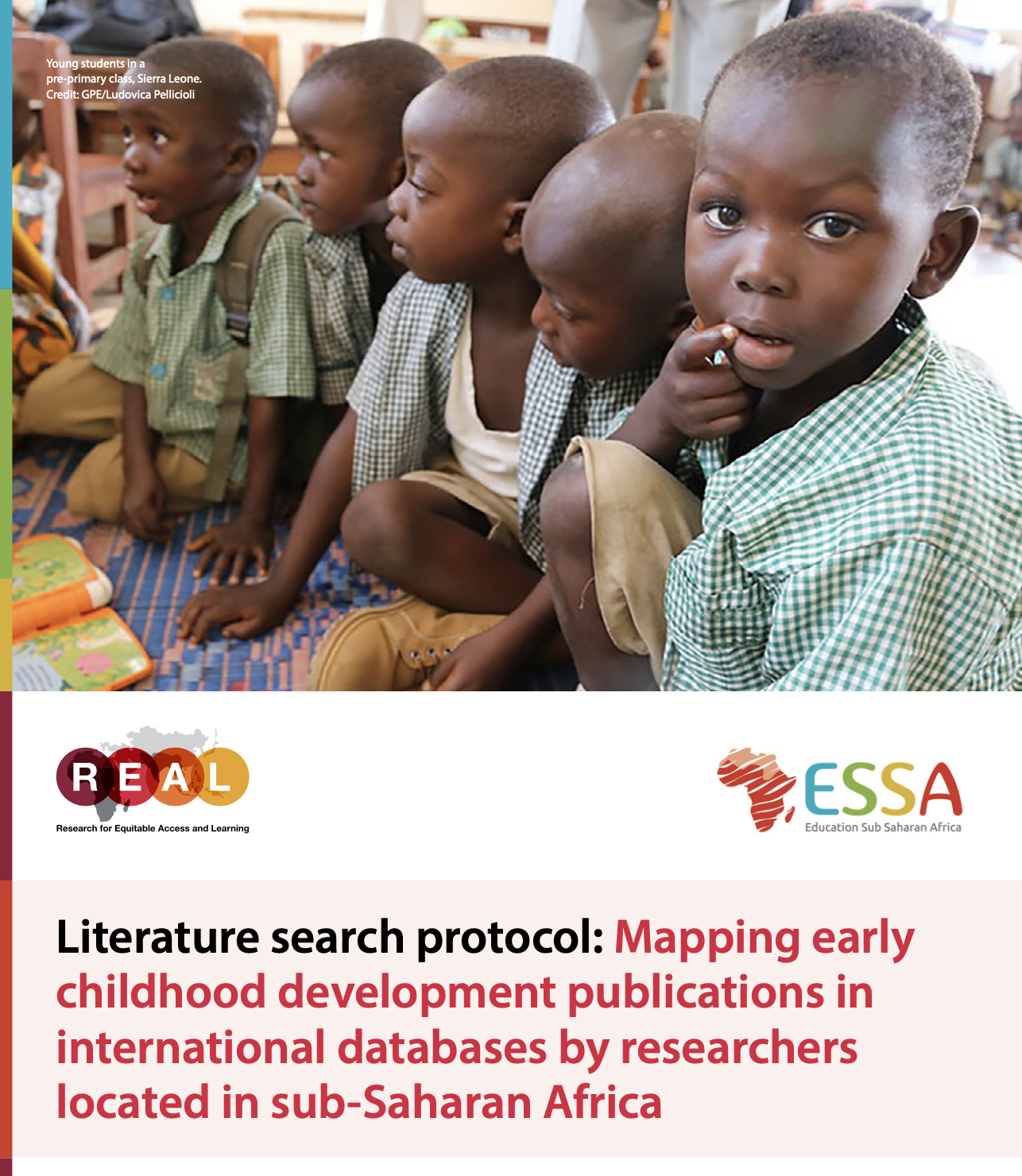 Literature Search Protocol_Mapping Early Childhood Development Publications in International Databases by Researchers Located in subSaharan Africa