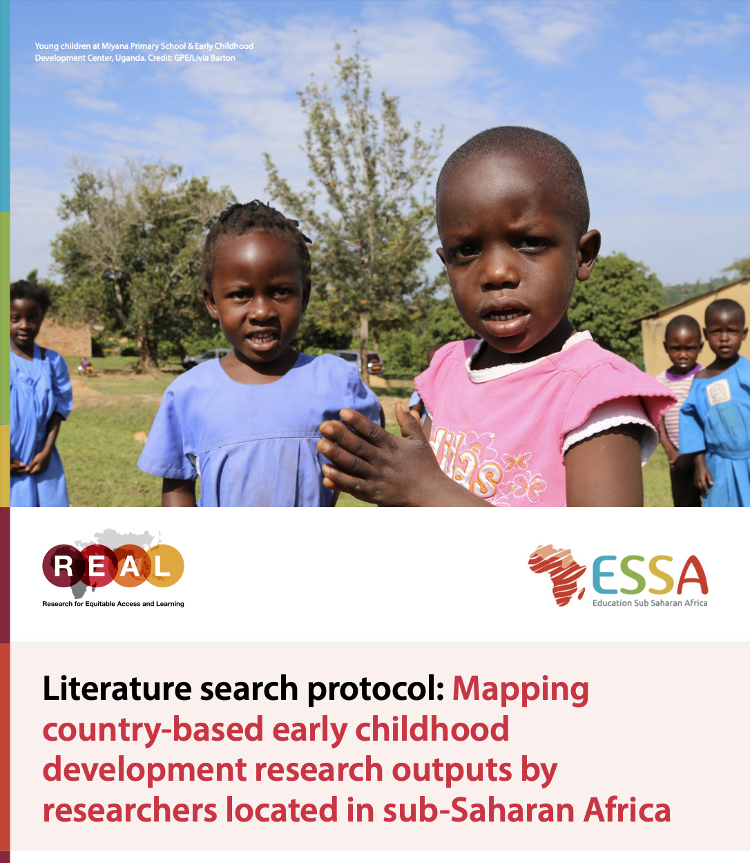 Literature search protocol: Mapping country-based early childhood development research outputs by researchers located in sub-Saharan Africa